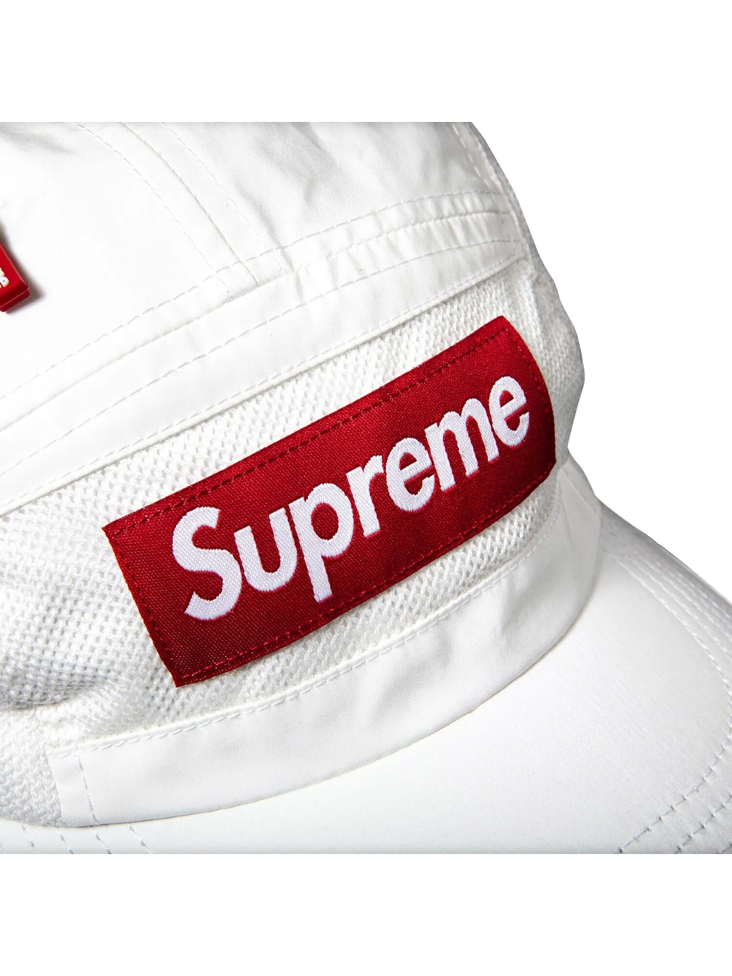 Кепка Supreme с сетчатой молнией — изображение 2 из 2, белый