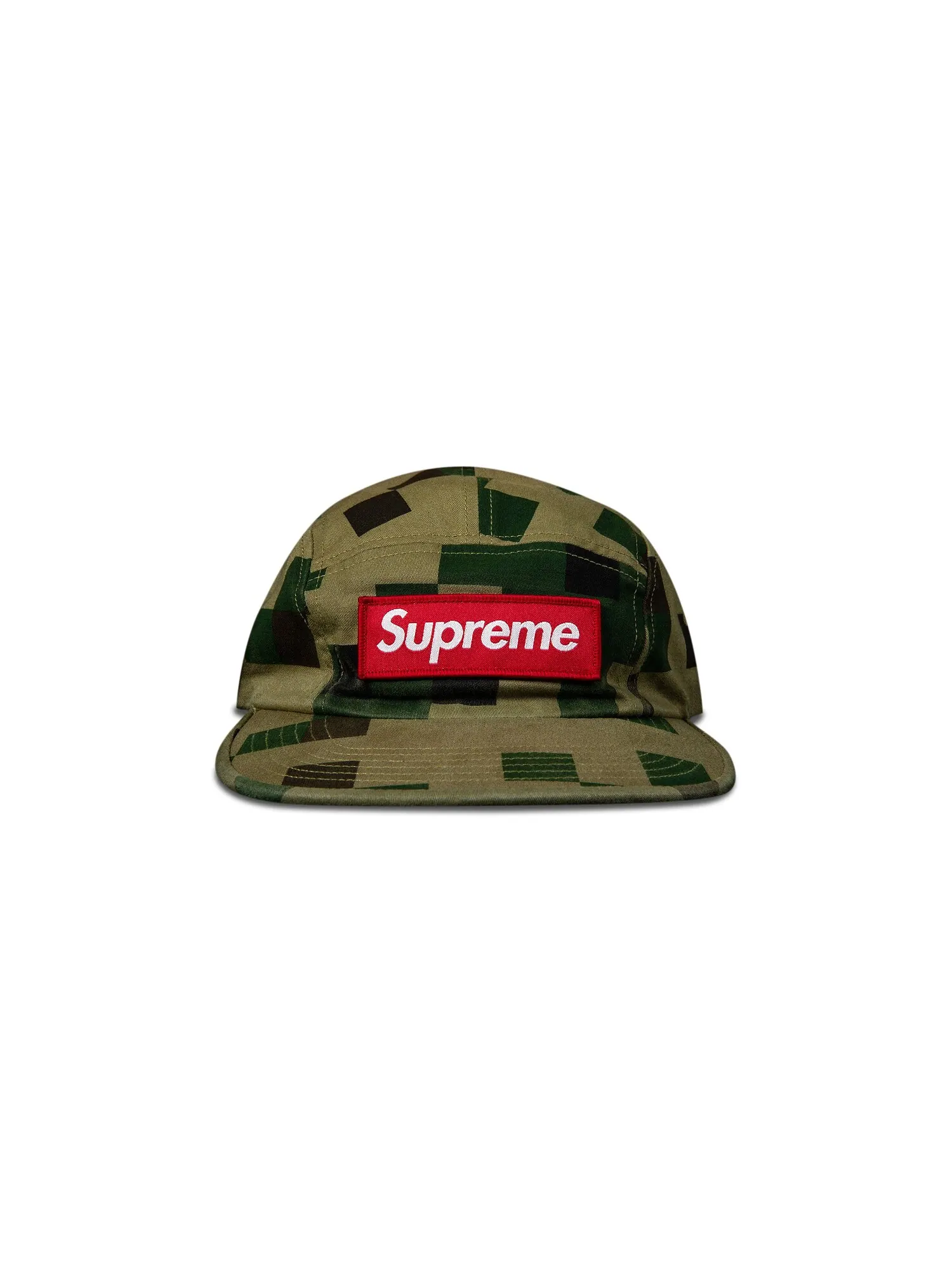 Кепка Supreme Military Camp Olive Digi Camo — изображение 1 из 3, оливковый