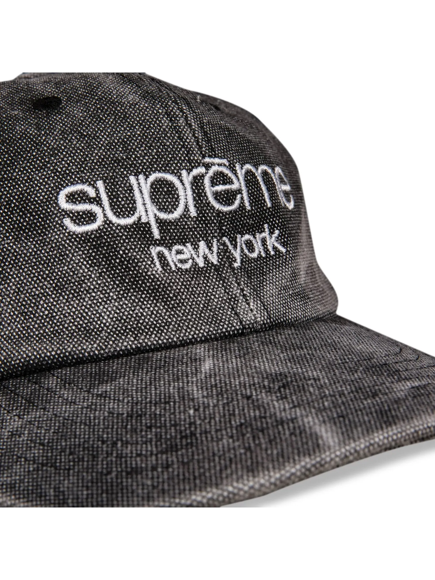 Двухцветная парусина Supreme с 6 панелями — изображение 3 из 3, черный