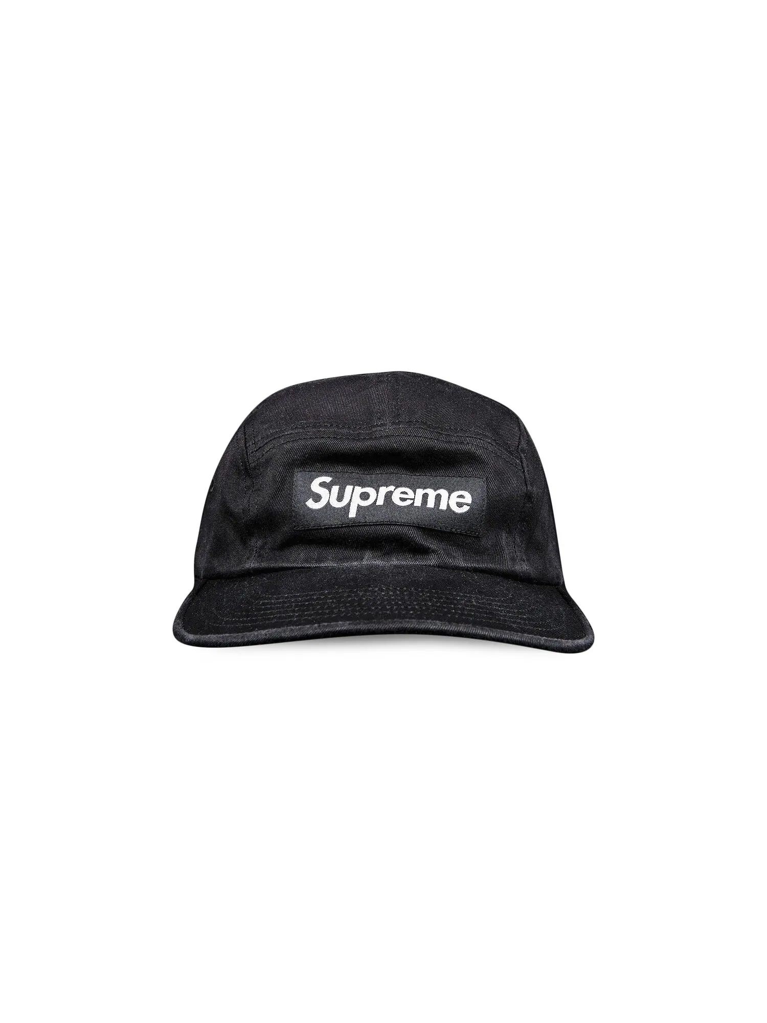 Твиловая кепка Supreme из ткани чинос — изображение 1 из 3, черный