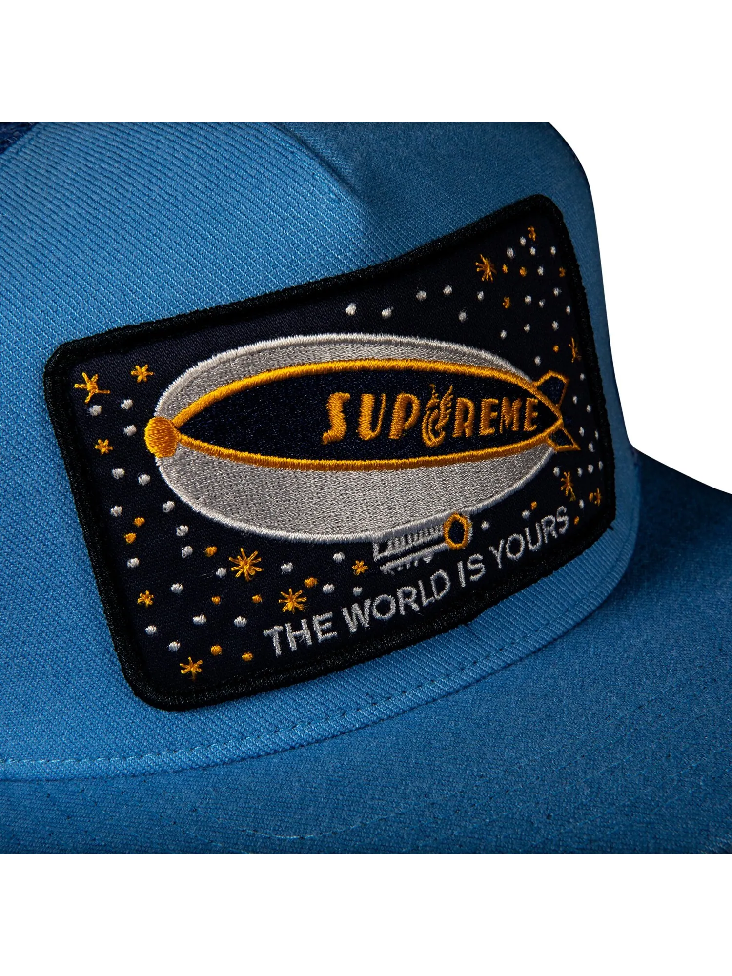5-панельная сетчатая спинка Supreme Blimp — изображение 3 из 3, светло-голубая