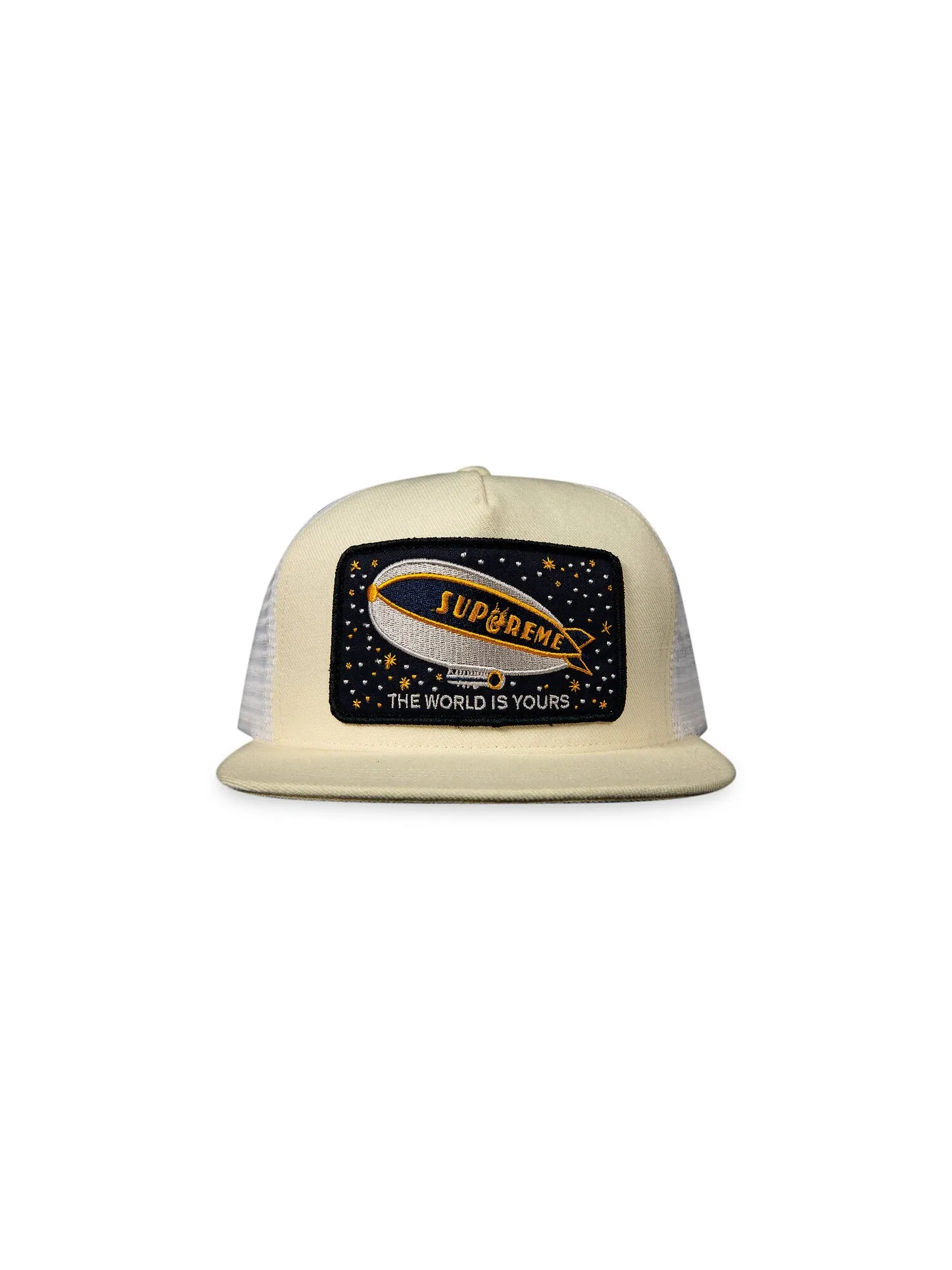 5-панельный сетчатый задний дирижабль Supreme — изображение 1 из 3, белый