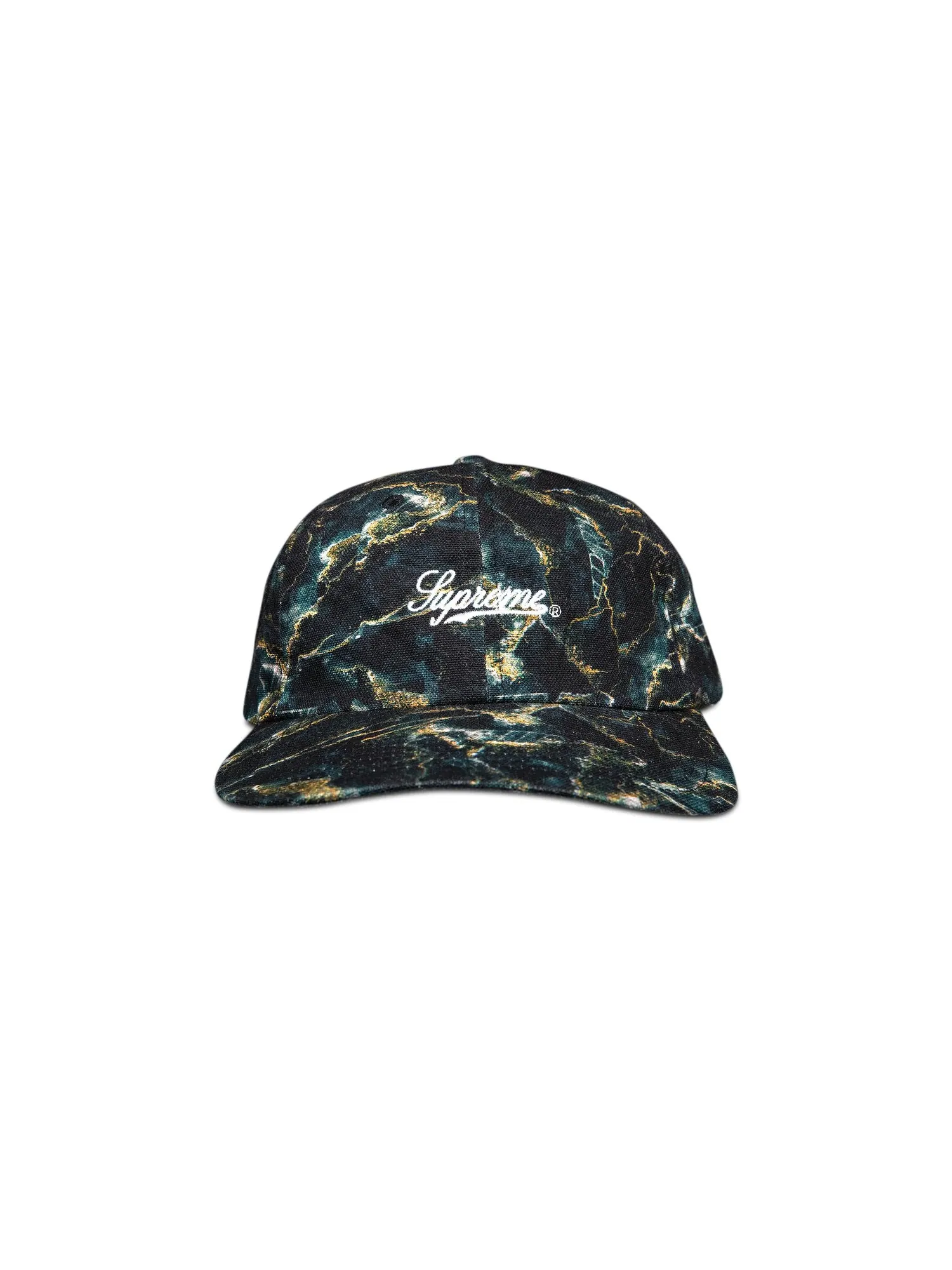 Supreme мраморный 6-панельный — изображение 1 из 3, черный