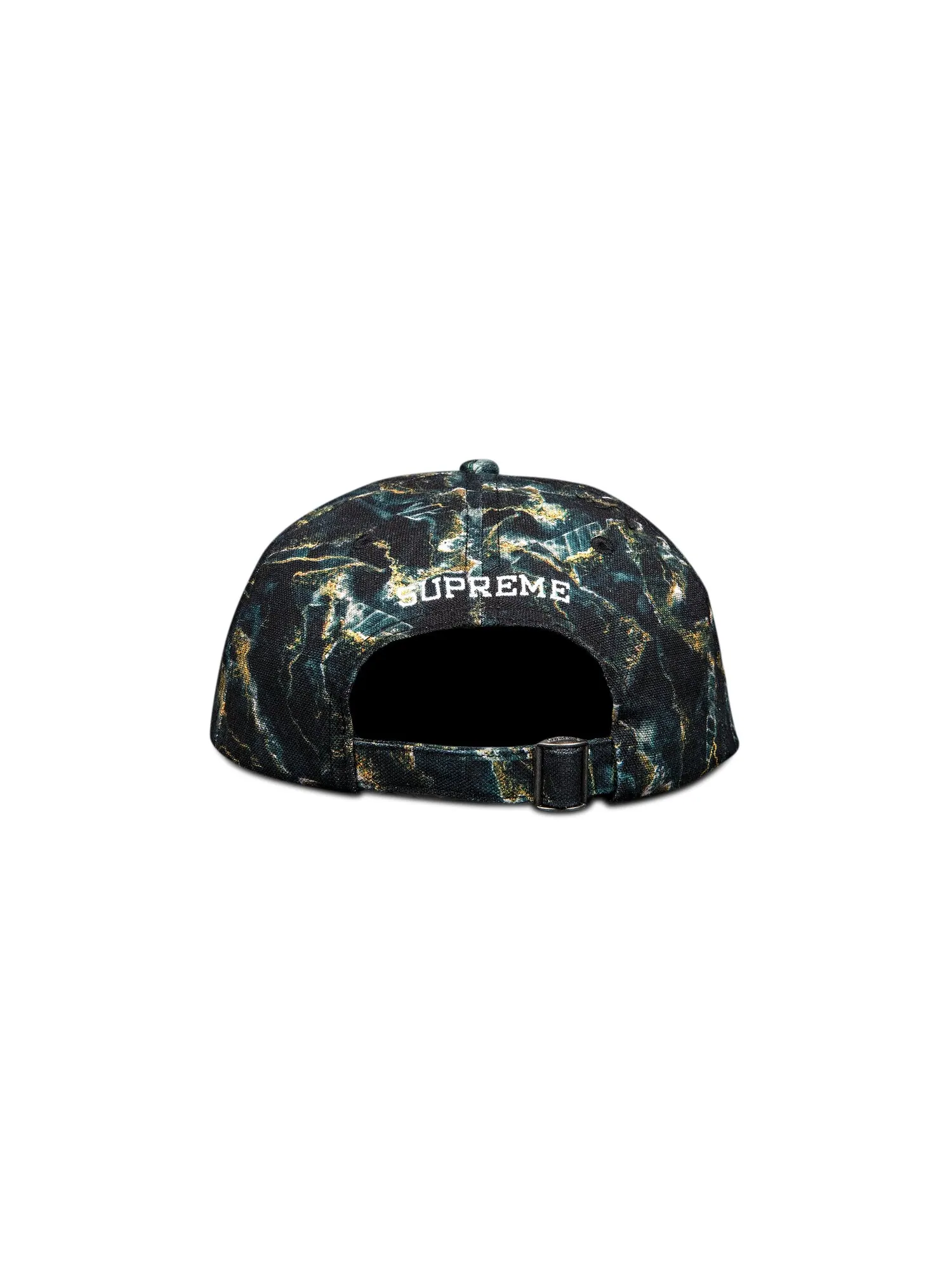 Supreme мраморный 6-панельный — изображение 2 из 3, черный