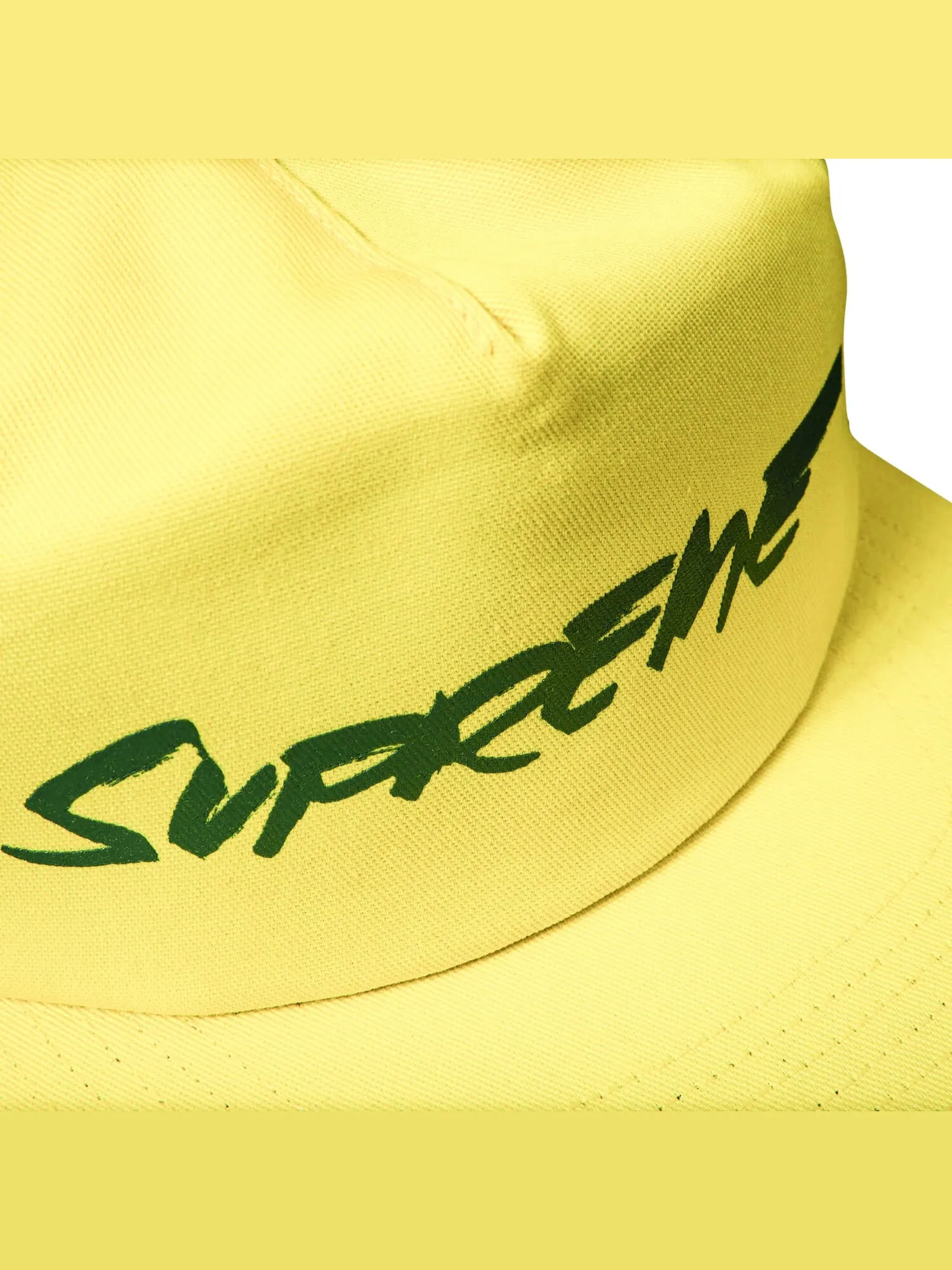 Пятипанельный логотип Supreme Futura — изображение 3 из 3, желтый