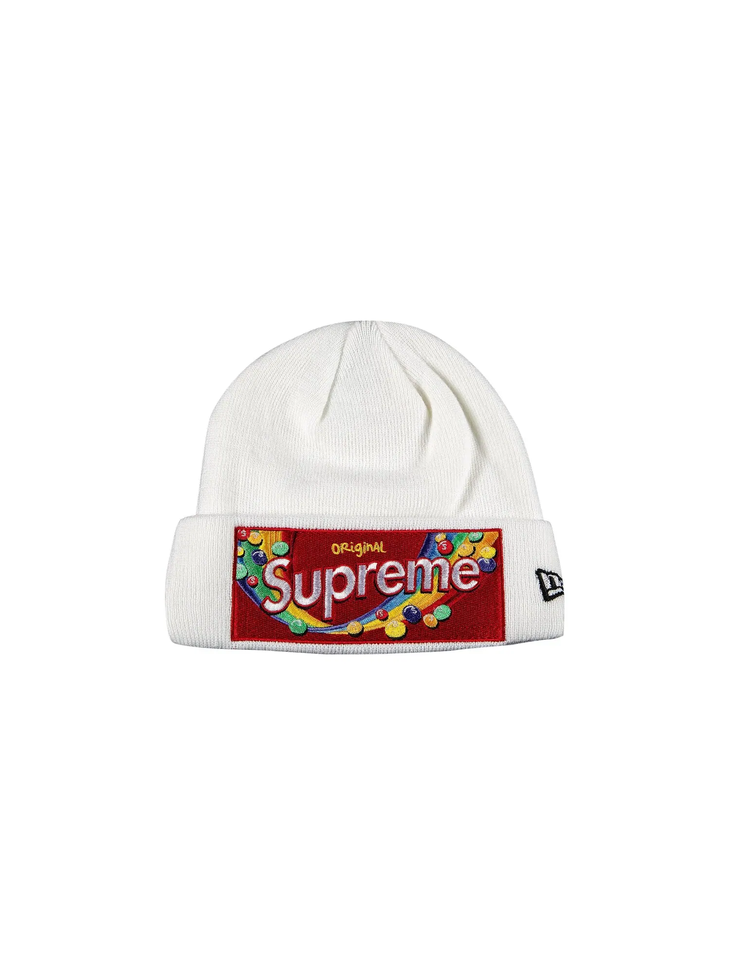 Шапка-бини Supreme x Skittles x New Era — изображение 1 из 2, белый