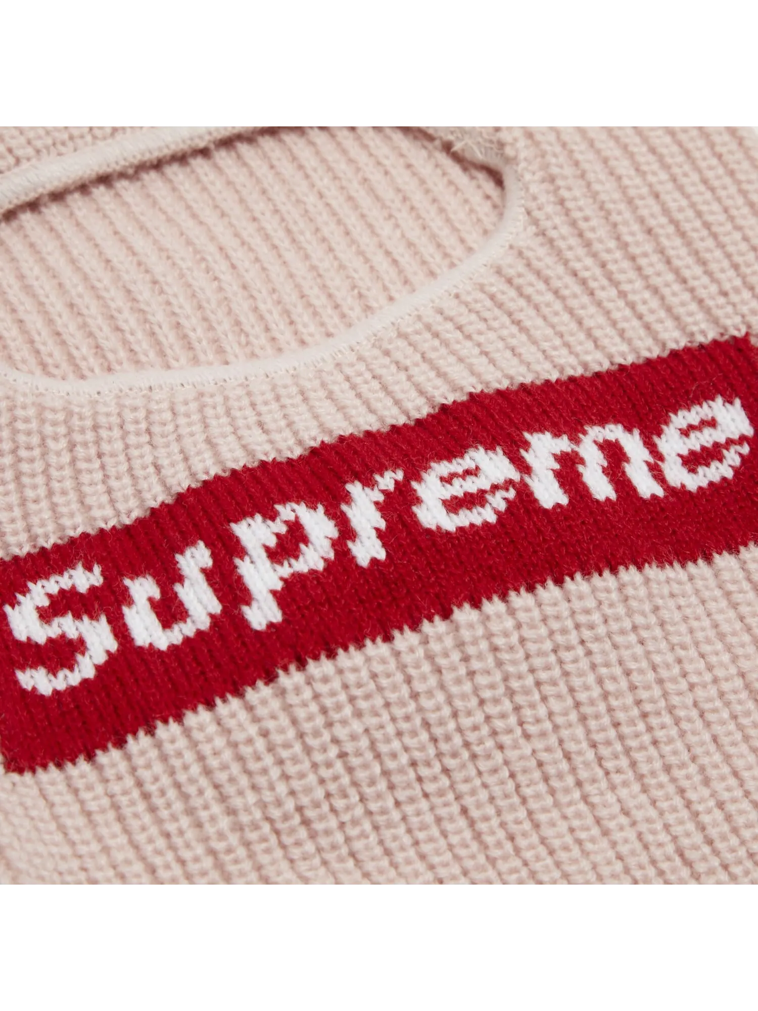 Балаклава с логотипом Supreme x New Era Box — изображение 3 из 3, розовый