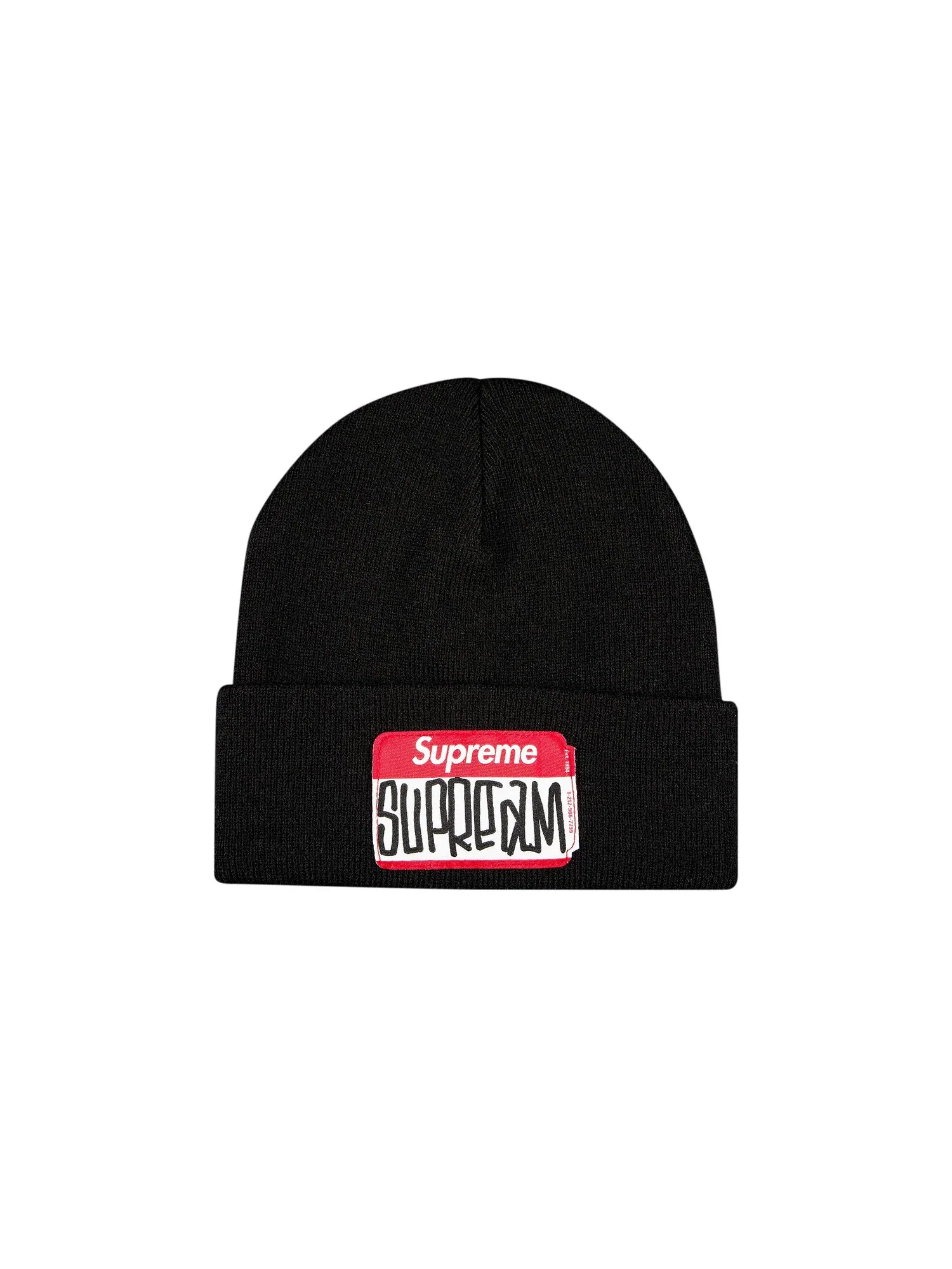 Шапка-бини Supreme Gonz — изображение 1 из 1, черный