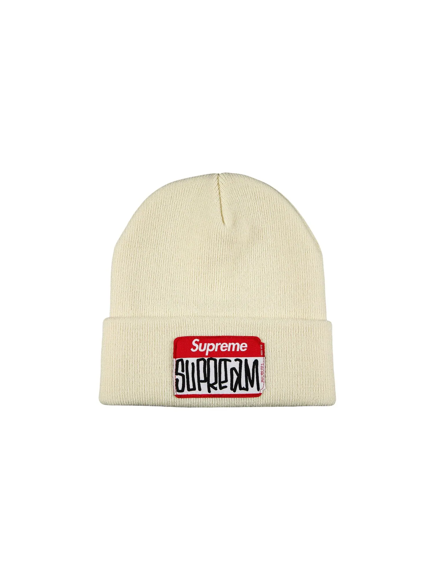 Шапка-бини Supreme Gonz с именной табличкой Натуральный — изображение 1 из 1