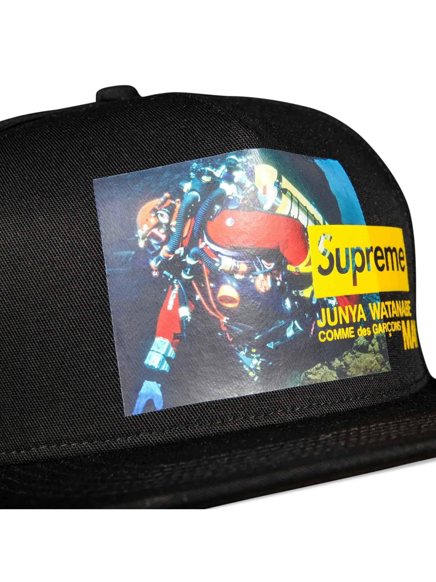 Кепка MAN Nature с пятью панелями Supreme x Junya Watanabe x Comme des Garçons — изображение 3 из 3, черный