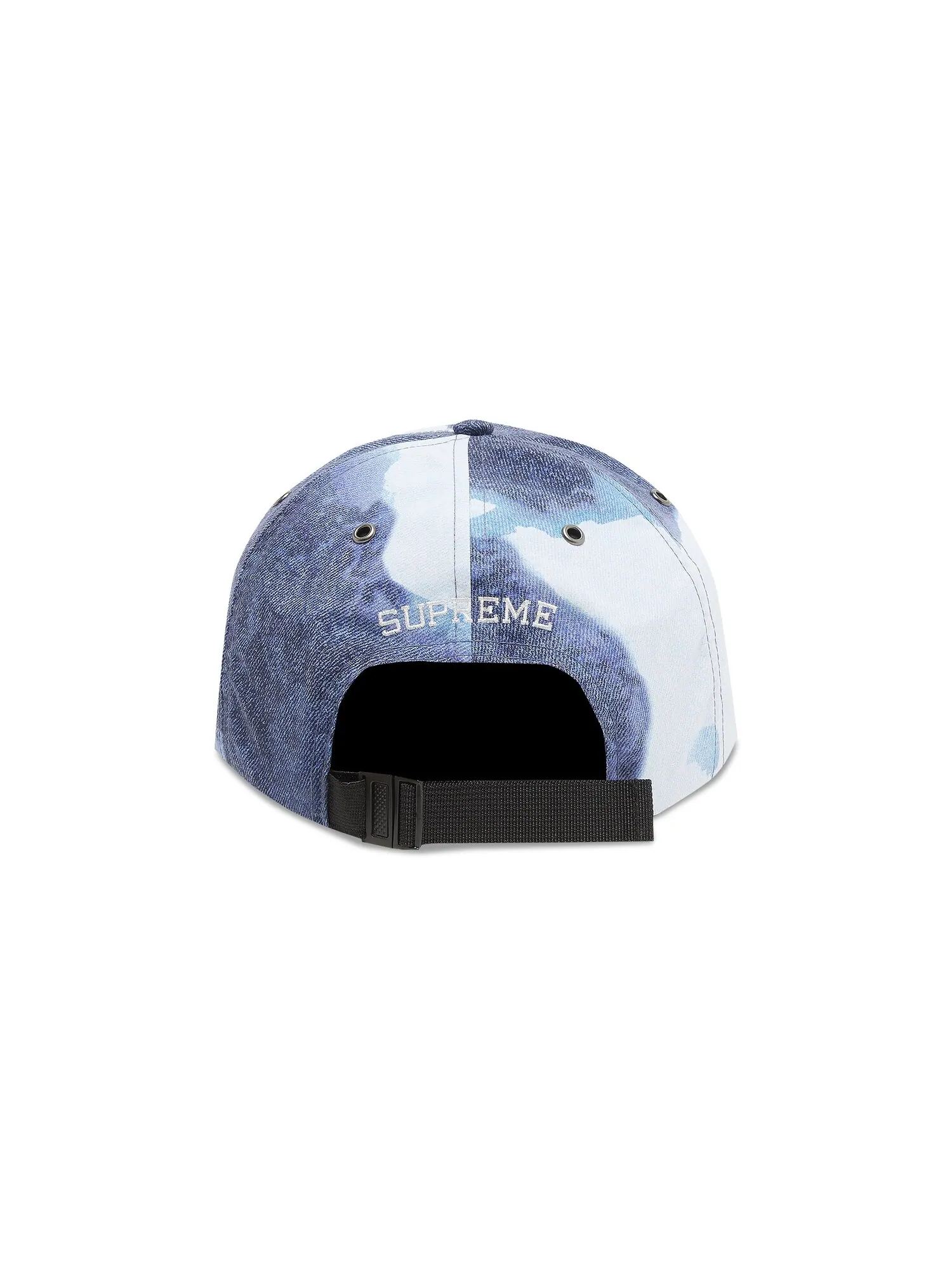 Джинсовые шорты Supreme x The North Face с принтом из 6 панелей — изображение 3 из 3, индиго