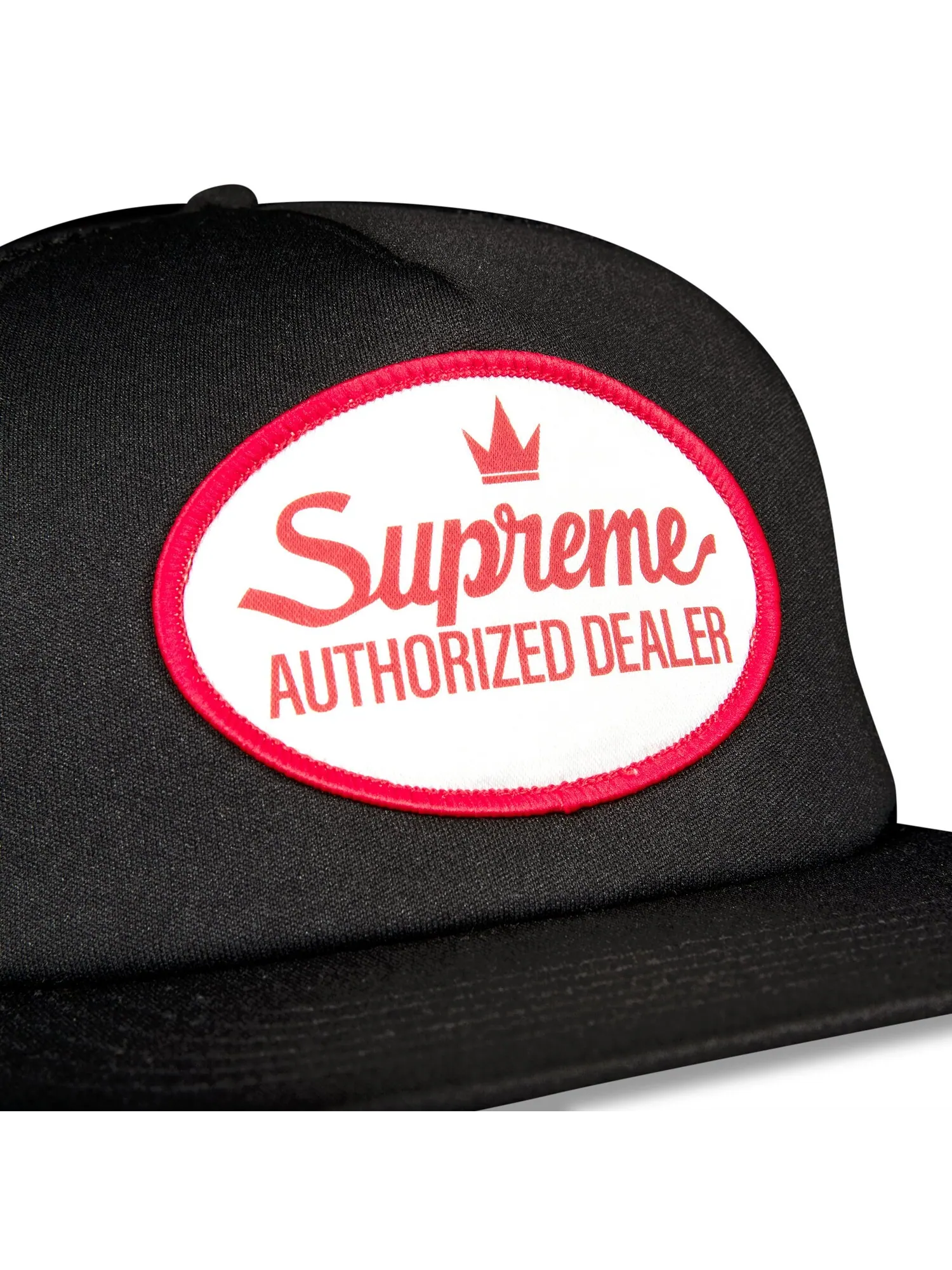 Пятипанельная сетчатая спинка Supreme Authorized — изображение 3 из 3, черный