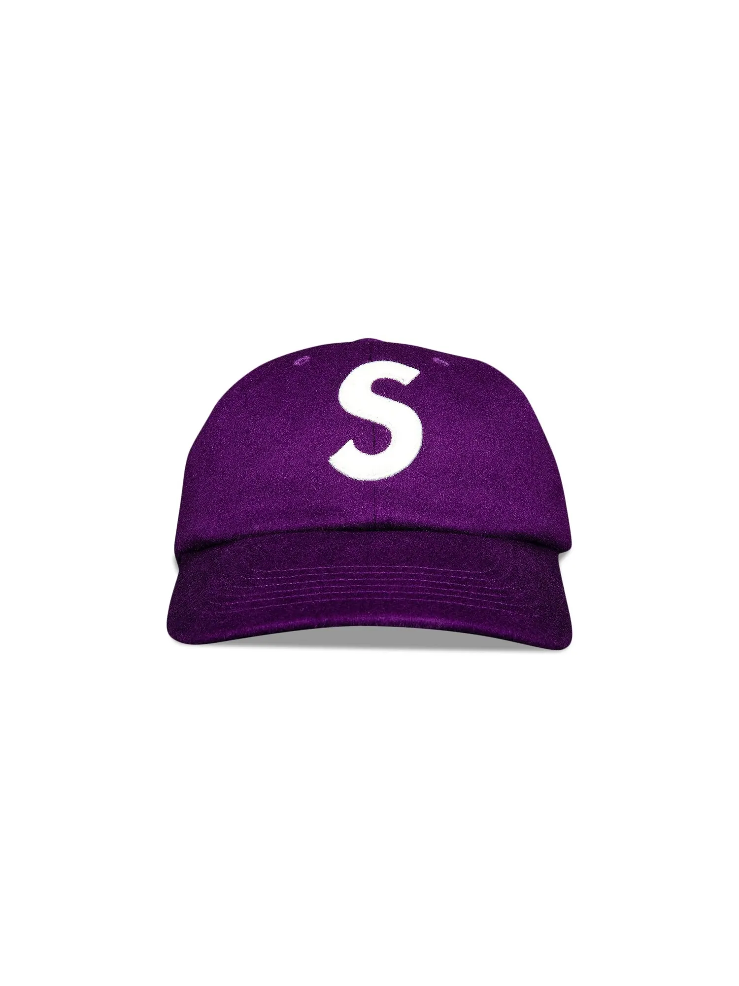 Сумка Supreme Wool S с логотипом, 6 панелей — изображение 1 из 3, фиолетовый