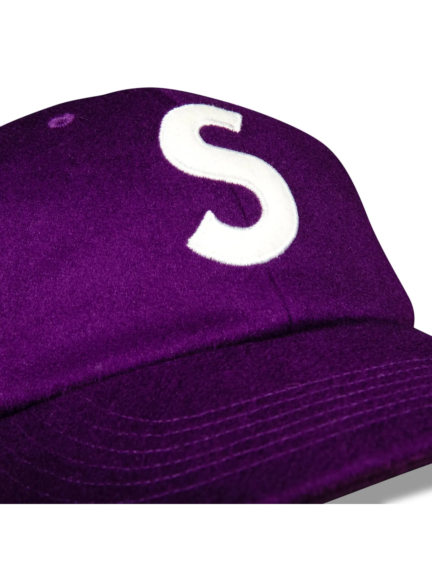 Сумка Supreme Wool S с логотипом, 6 панелей — изображение 3 из 3, фиолетовый