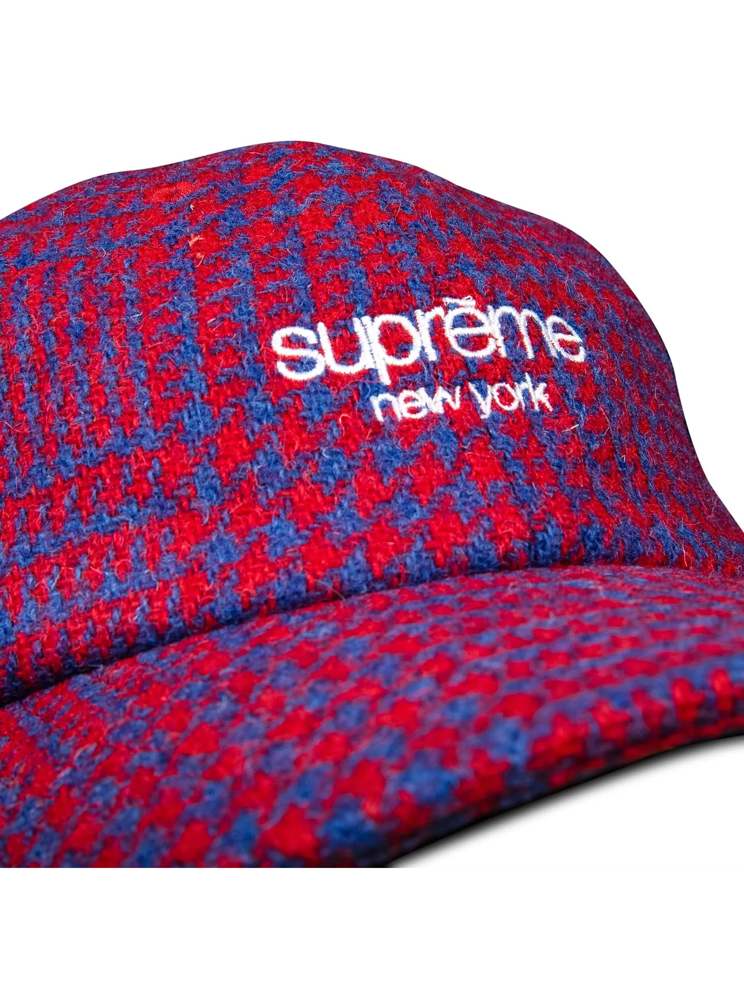 Supreme Harris Tweed Classic с логотипом, 6 панелей — изображение 3 из 3, мульти