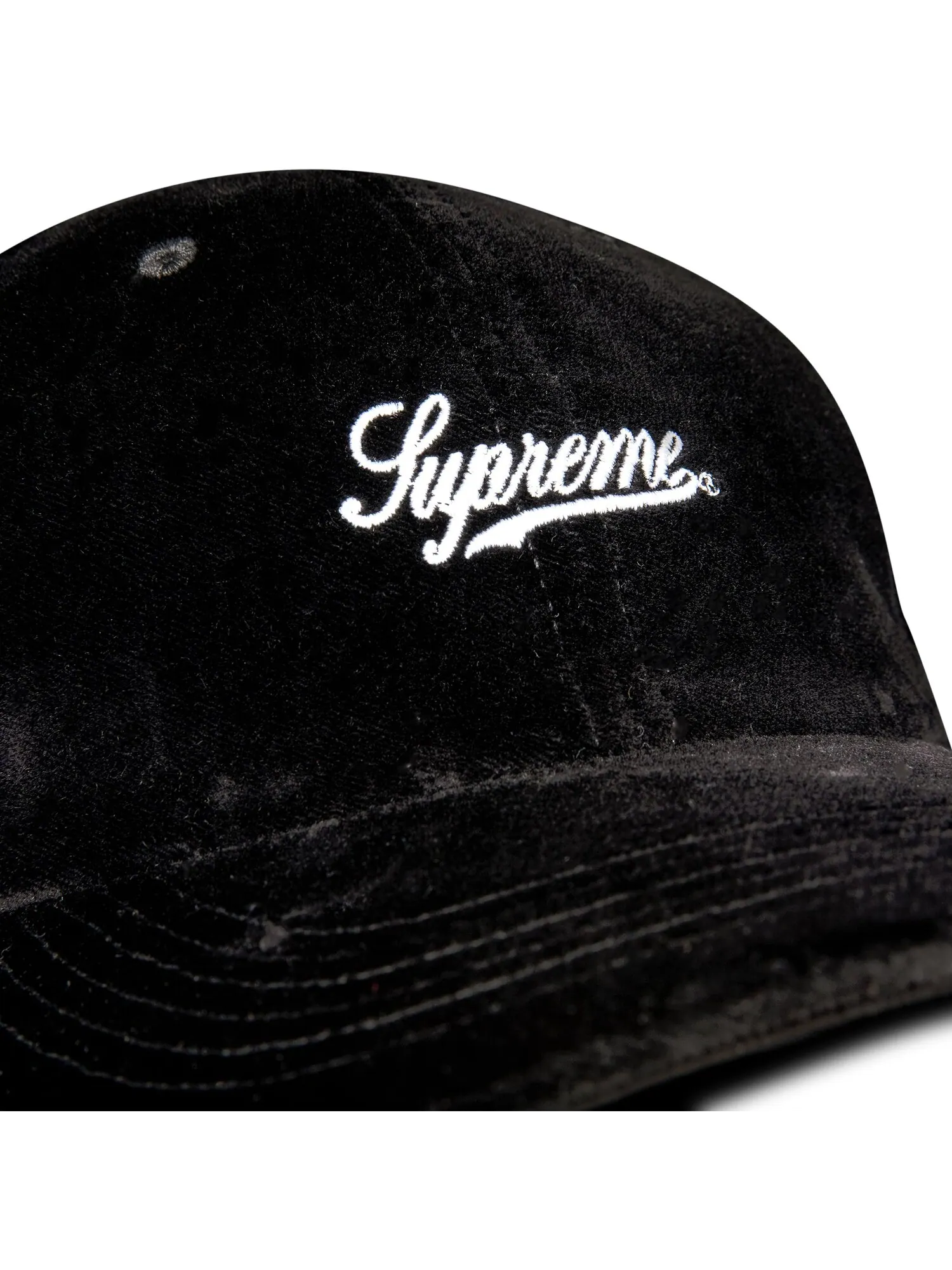 Supreme Velvet 2-тоновый 6-панельный — изображение 2 из 2, черный