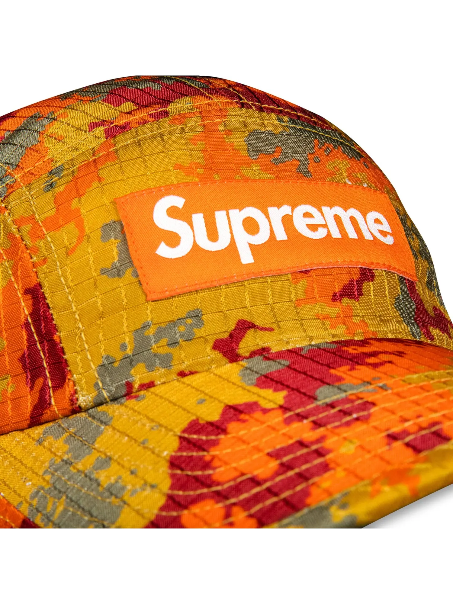 Кепка Supreme Camo Ripstop Camp Orange Camo — изображение 3 из 3