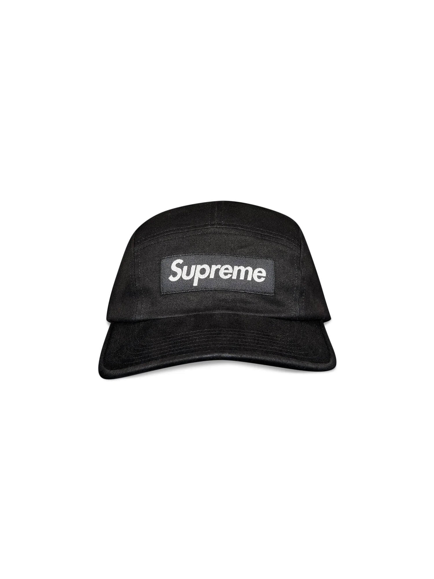 Твиловая кепка Supreme из ткани чинос — изображение 1 из 3, черный