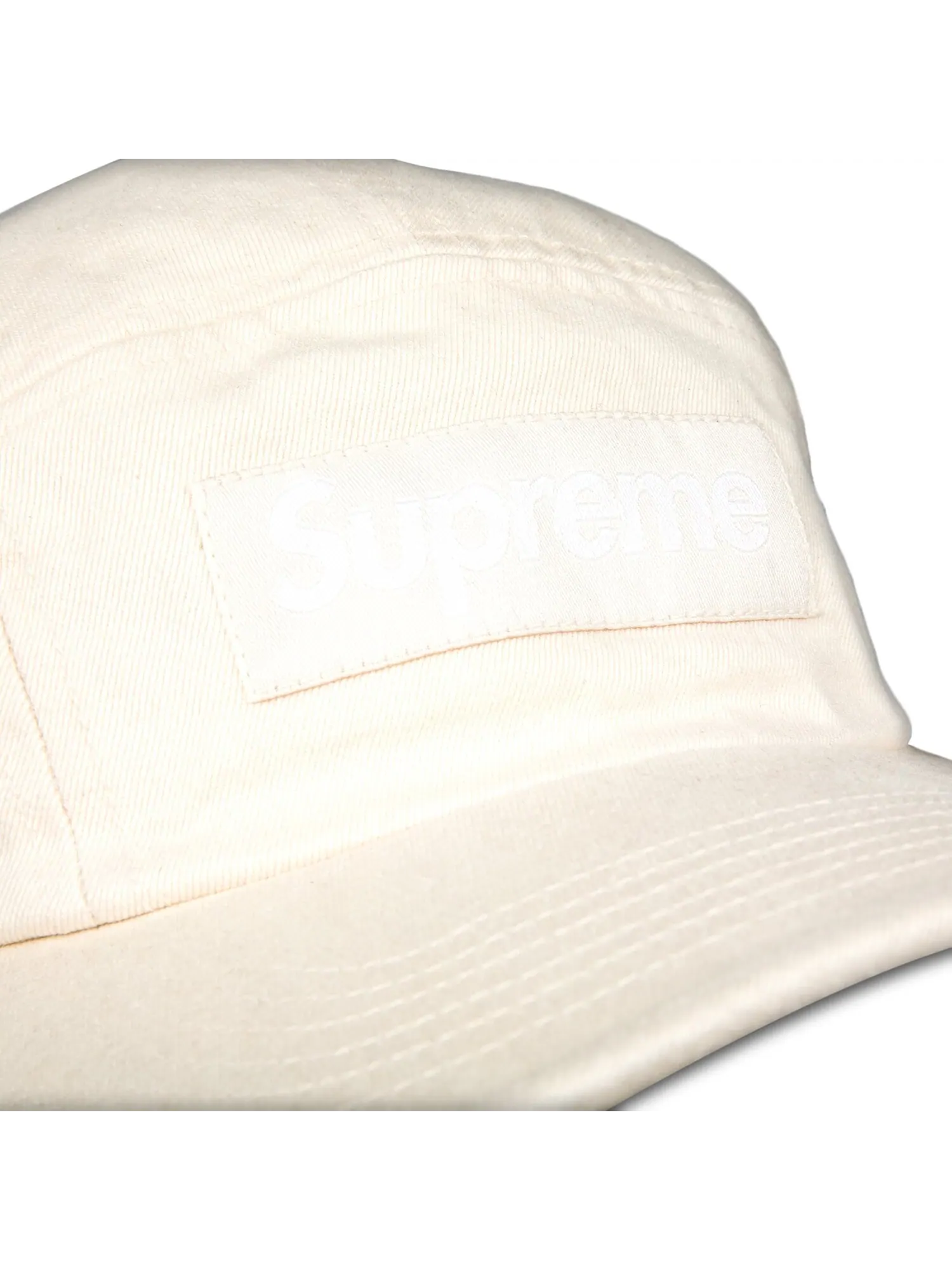 Твиловая кепка Supreme из твила Белая — изображение 3 из 3