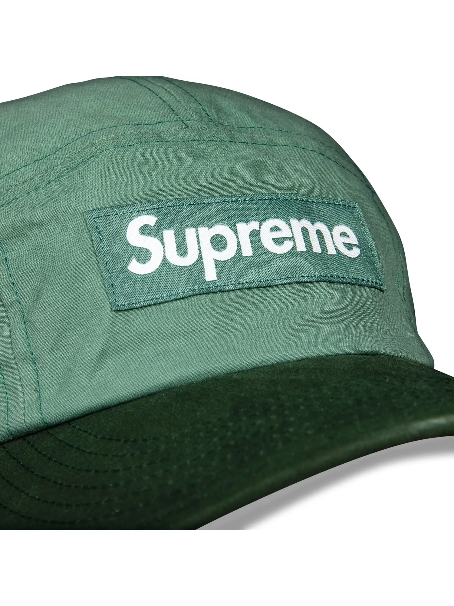 Кепка Supreme из вощеного хлопка — изображение 3 из 3, зеленый