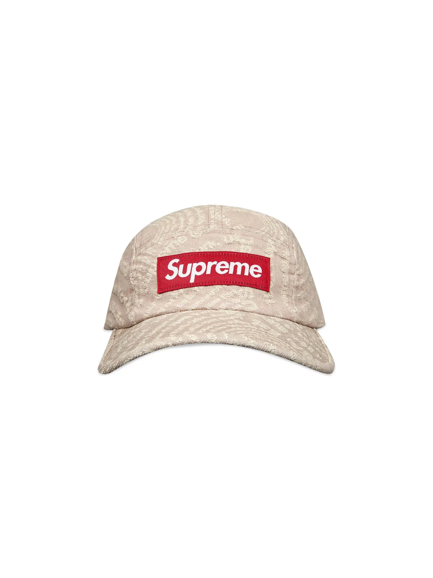 Жаккардовая джинсовая кепка Supreme Circles — изображение 1 из 3, коричневый