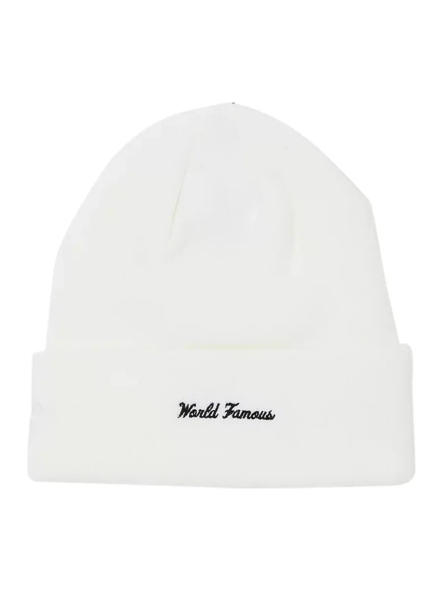 Шапка Supreme x New Era Box Logo Beanie — изображение 2 из 2, белый