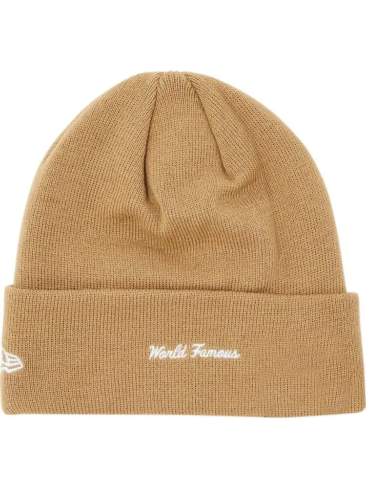 Шапка Supreme x New Era Box Logo 'Dark Sand' — изображение 2 из 2, загар