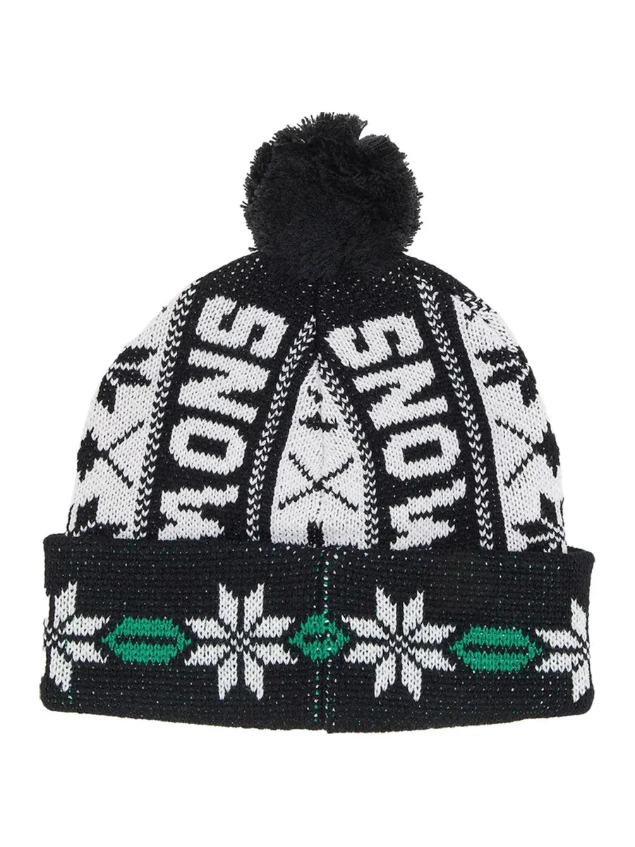 Шапка Supreme Snow Beanie — изображение 2 из 3, черный