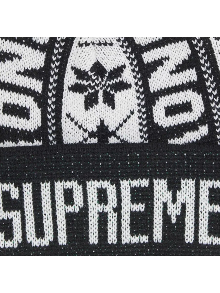 Шапка Supreme Snow Beanie — изображение 3 из 3, черный