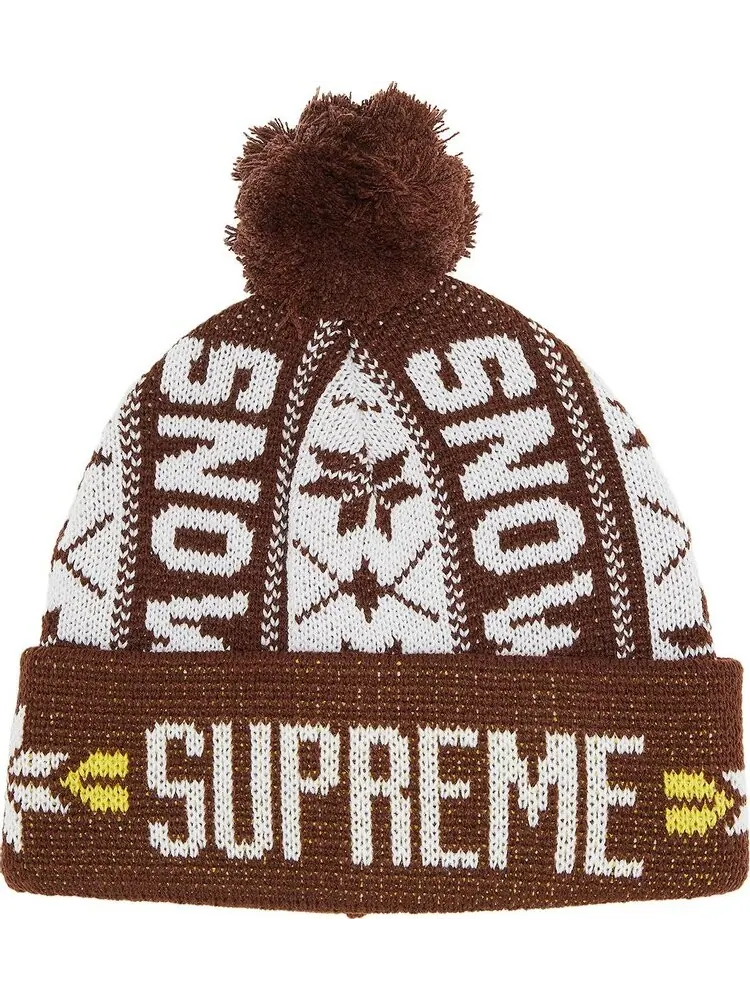 Шапка Supreme Snow 'Brown' — изображение 1 из 3, коричневый