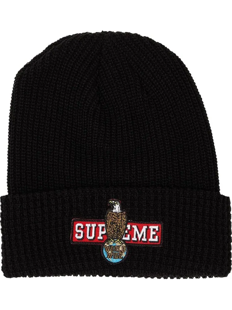 Шапка Supreme Eagle 'Black' — изображение 1 из 3, черный