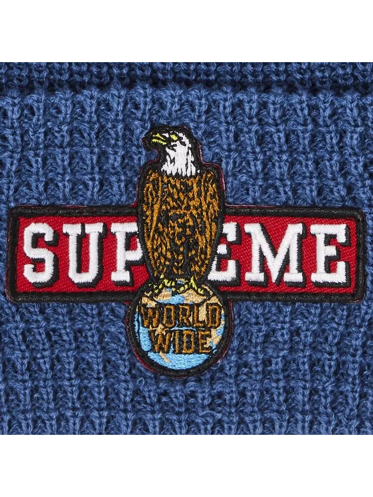 Шапка Supreme Eagle 'Slate' — изображение 3 из 3, синий