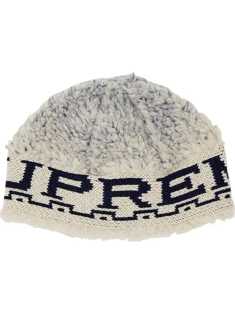 Шапка Supreme Sherpa Logo 'Natural' — изображение 1 из 2, бежевый