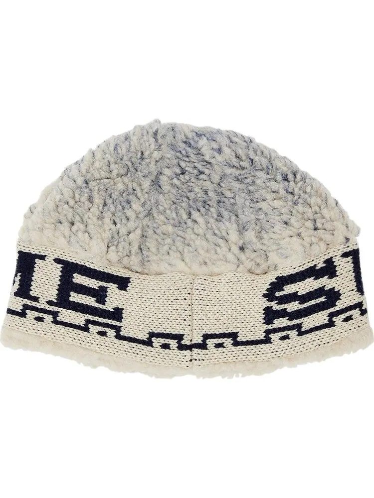 Шапка Supreme Sherpa Logo 'Natural' — изображение 2 из 2, бежевый