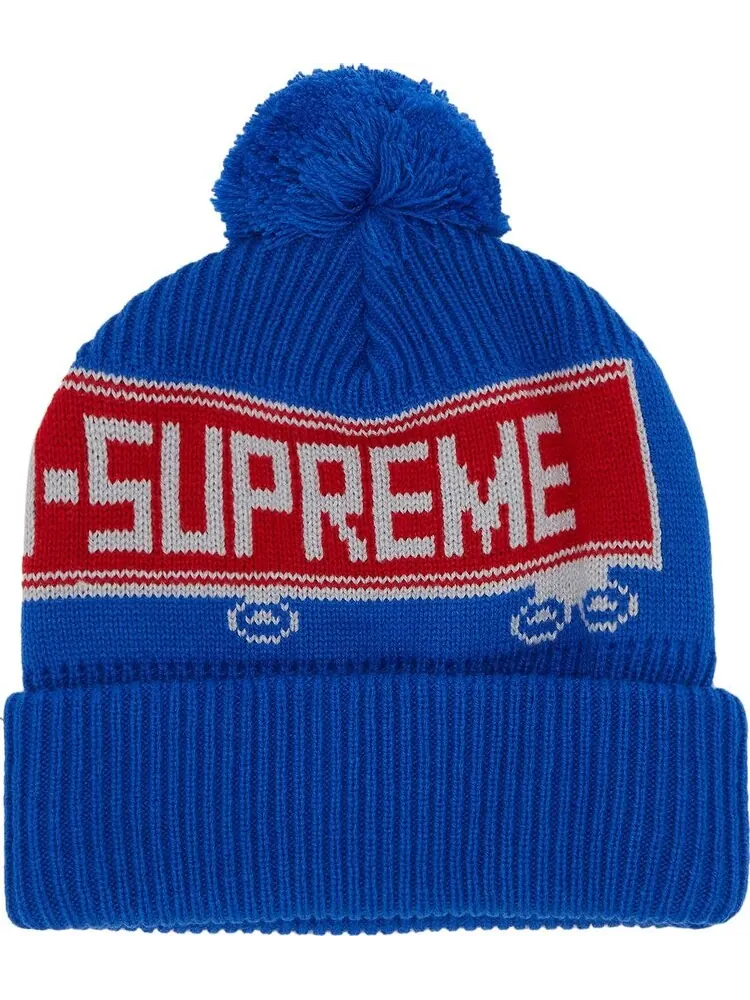 Шапка Supreme 18 Wheeler 'Blue' — изображение 2 из 3, синий