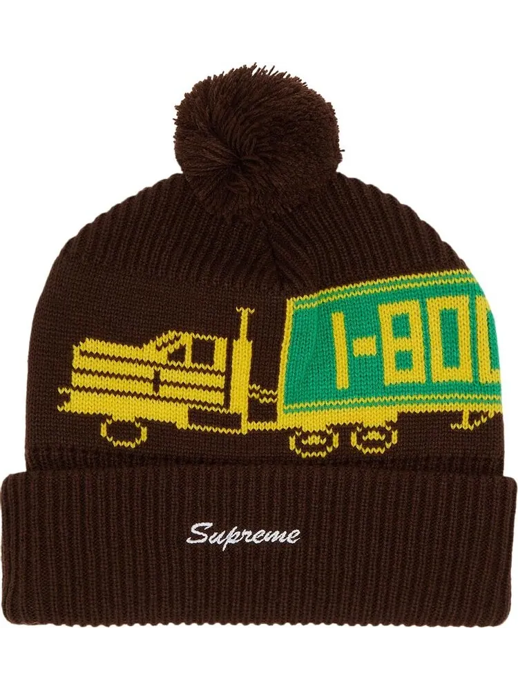 Шапка Supreme 18 Wheeler 'Brown' — изображение 1 из 3, коричневый