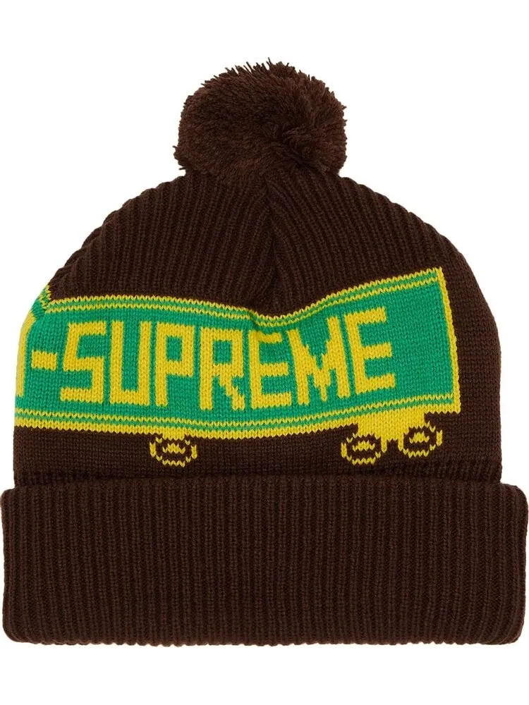 Шапка Supreme 18 Wheeler 'Brown' — изображение 2 из 3, коричневый
