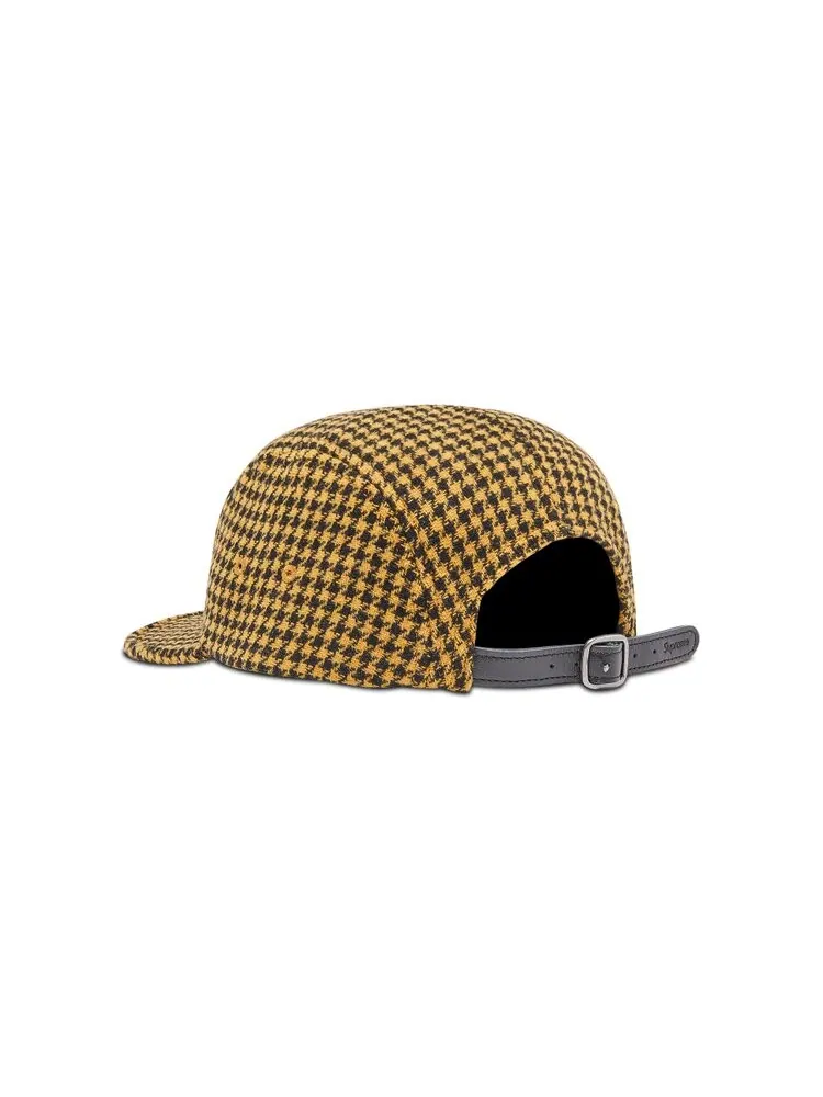 Бейсболка Supreme Houndstooth Wool Camp Cap — изображение 3 из 4, желтый