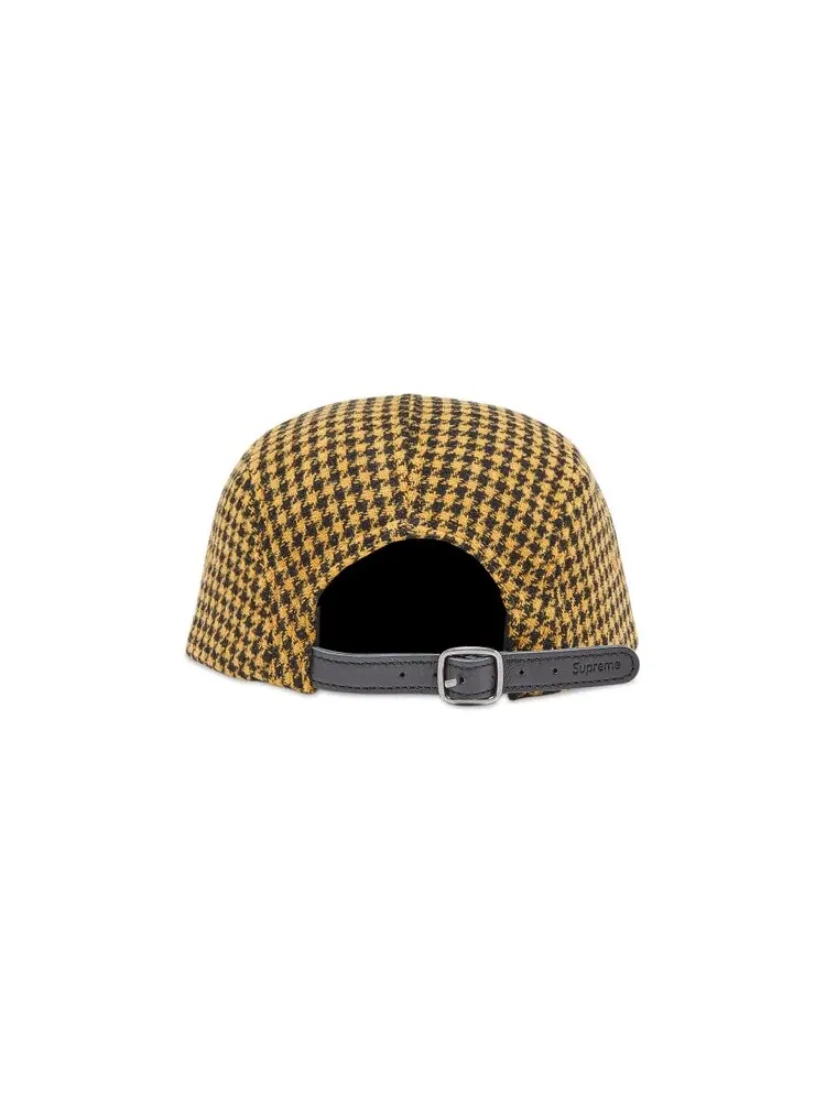 Бейсболка Supreme Houndstooth Wool Camp Cap — изображение 4 из 4, желтый
