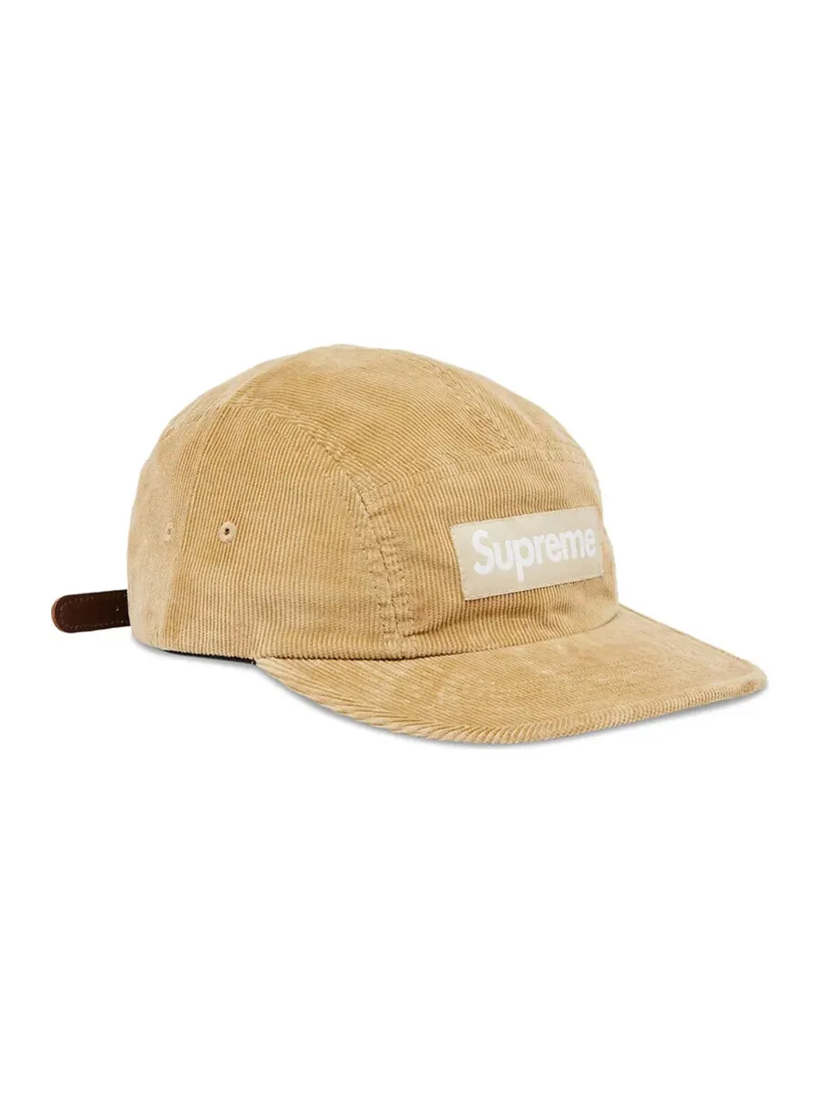 Кепка Supreme Corduroy Camp — изображение 1 из 4, бежевый
