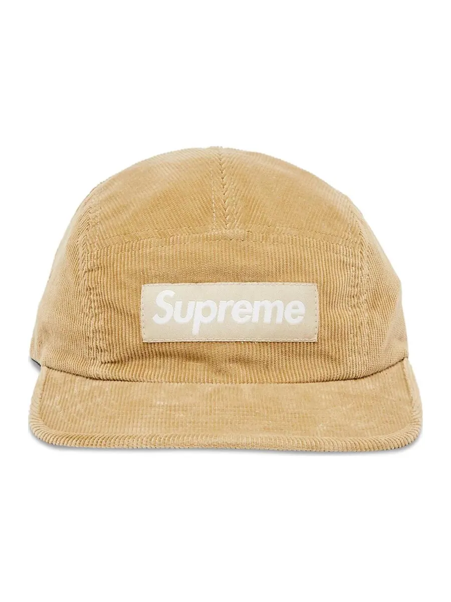 Кепка Supreme Corduroy Camp — изображение 2 из 4, бежевый