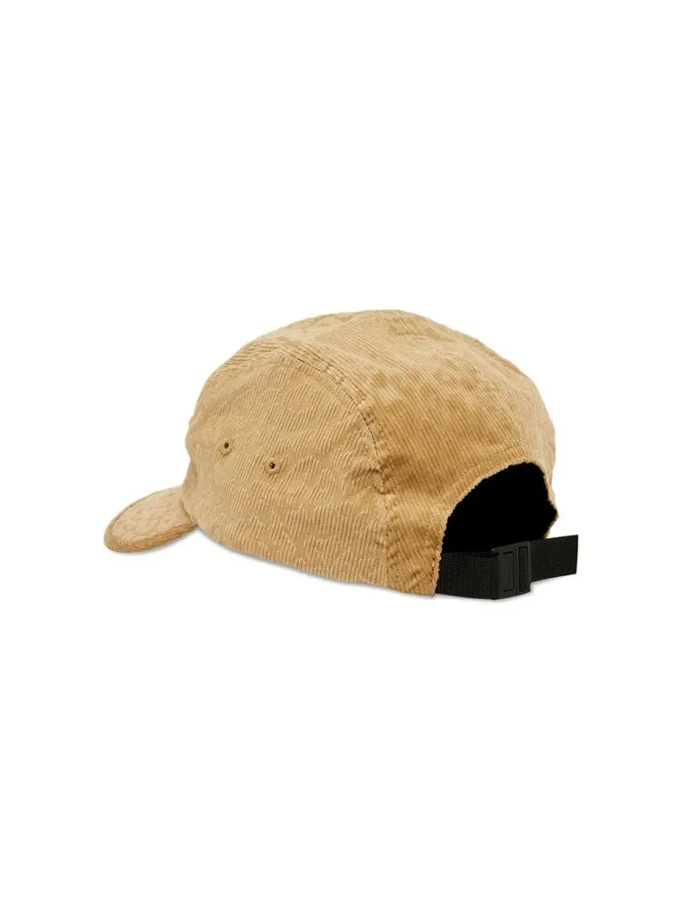 Бейсболка Supreme Leopard Corduroy Camp Cap — изображение 3 из 4, бежевый