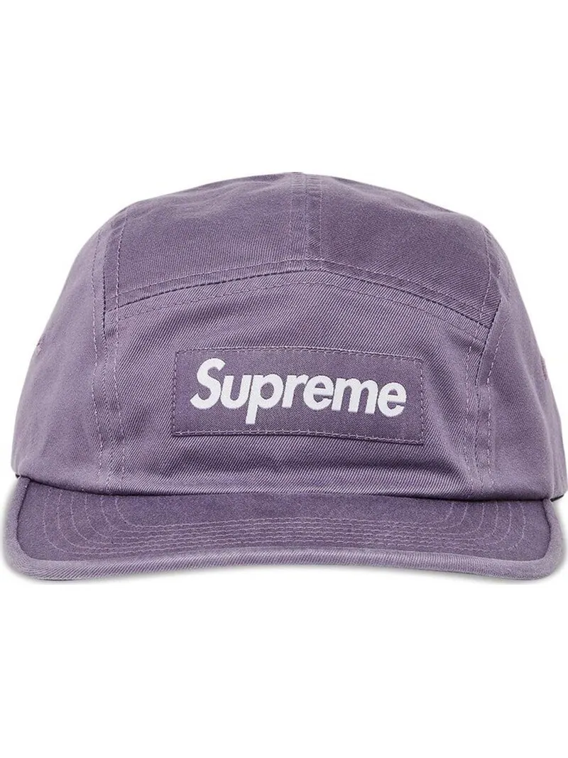 Кепка Supreme Washed Chino Twill Camp — изображение 1 из 3, фиолетовый