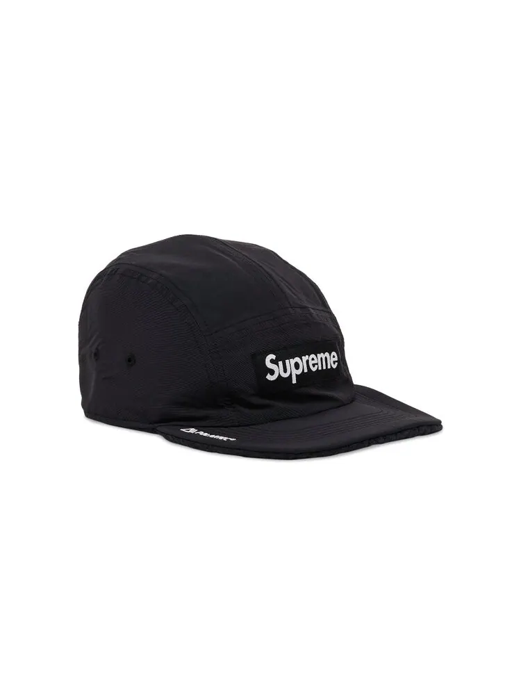 Бейсболка Supreme Polartec Shearling Reversible Camp Cap — изображение 2 из 4, черный