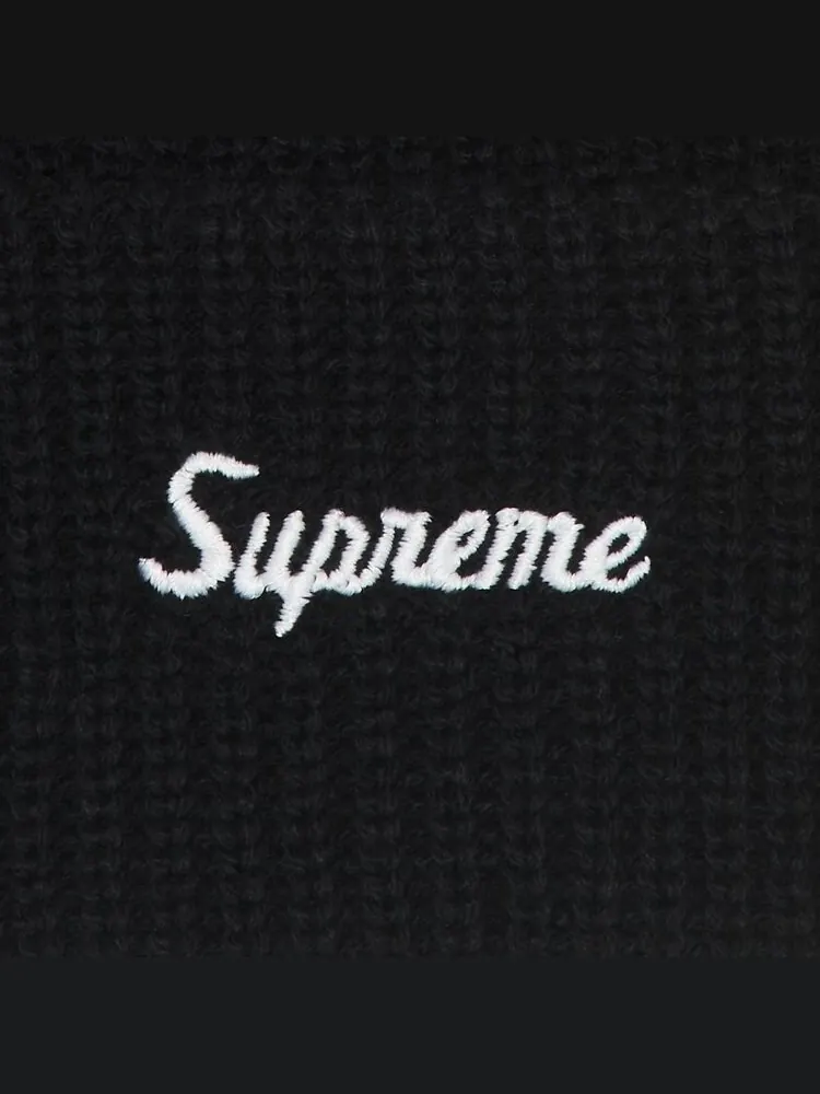Шапка Supreme Loose Gauge Beanie — изображение 3 из 3, черный