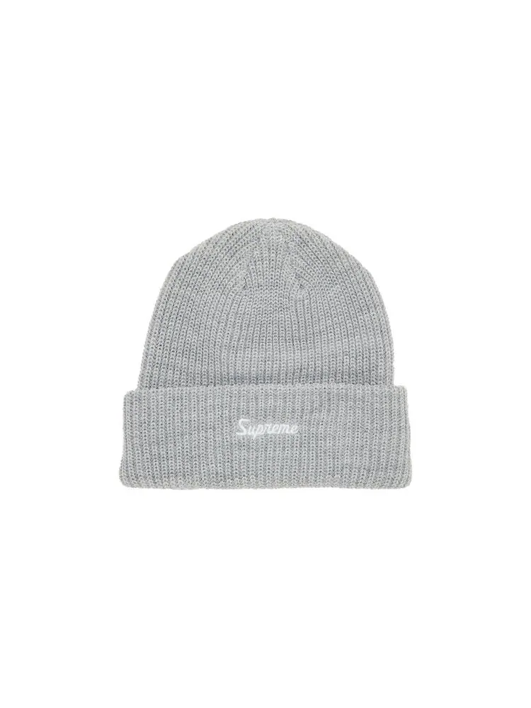 Шапка Supreme Loose Gauge Beanie — изображение 1 из 3, светлый серый