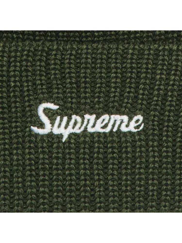 Шапка Supreme Loose Gauge Beanie — изображение 3 из 3, оливковый