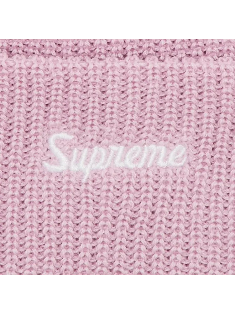 Шапка Supreme Loose Gauge Beanie — изображение 3 из 3, розовый