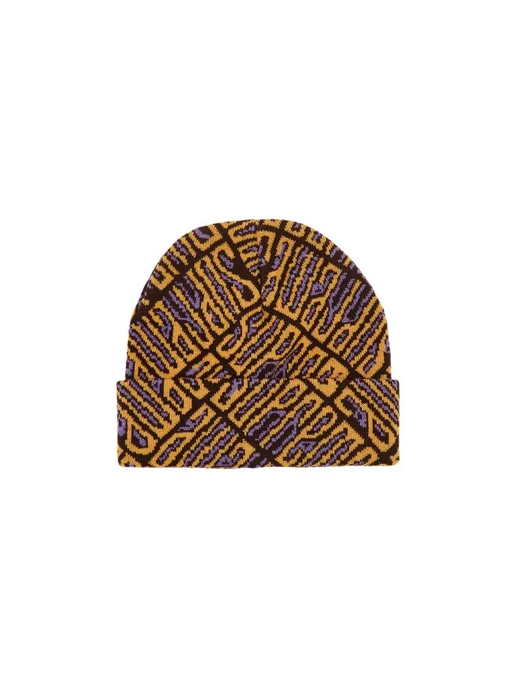 Шапка Supreme Funk Spellout Beanie — изображение 1 из 3, оранжевый
