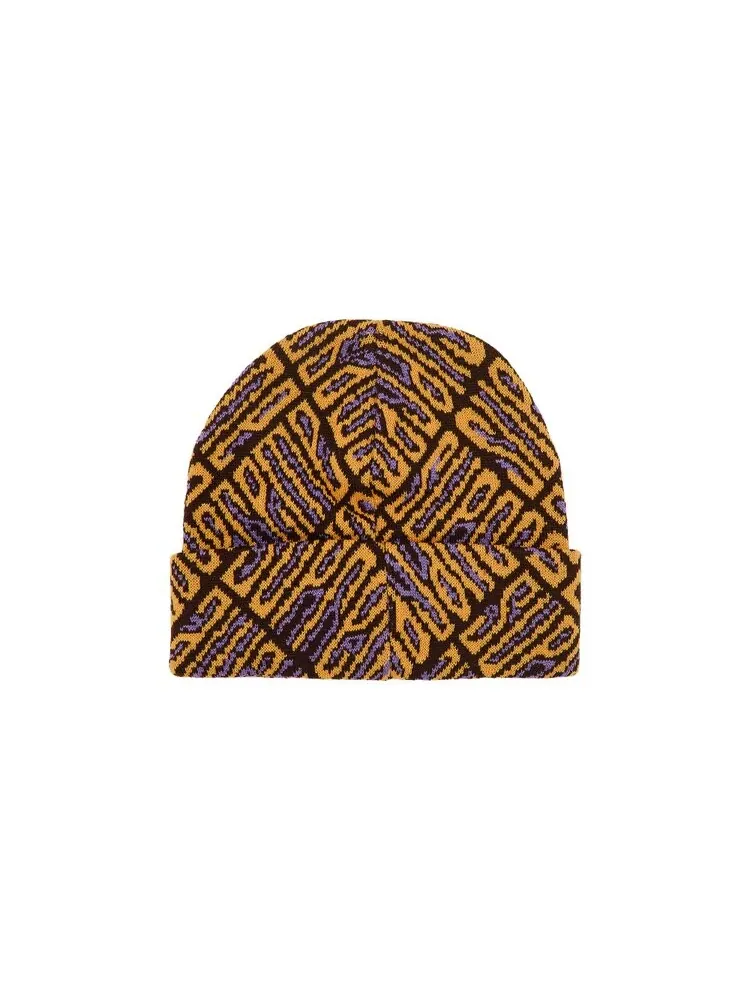 Шапка Supreme Funk Spellout Beanie — изображение 2 из 3, оранжевый